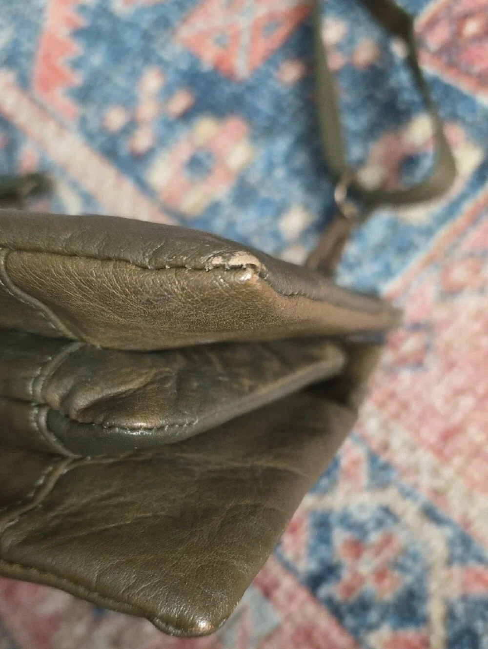 Lucky Brand Olive Crossbody Shoulder Bag